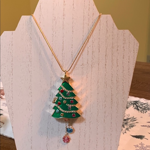 Christmas Tree Necklace - Picture 2 of 8